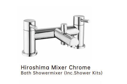 iCladd Hiroshima Mixer Chrome Bath Shower Mixer